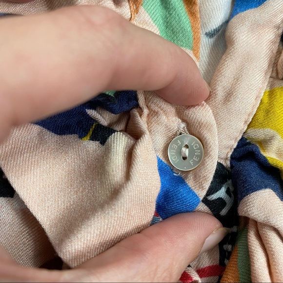 Fendi authentic oversized ruffled dress size S - Picture 6 of 16